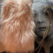 FOREVER 21 Pretty In Furry Pink  Clutch Handbag - $14.85