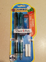 Paper Mate Jumbo Refillable Erasers Mechanical Pencil Starter Set 0.7mm ... - £6.29 GBP