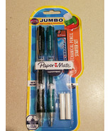 Paper Mate Jumbo Refillable Erasers Mechanical Pencil Starter Set 0.7mm ... - £6.17 GBP