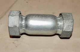 Galvanized Pipe Repair Coupling 3/4&quot;x5&quot; Long Compression Fits 3/4&quot; Pipe ... - $16.99