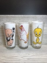 VTG FOGHORN TWEETY  PORKY PIG Pepsi Series Glass 1973 Looney Tunes Warne... - £22.10 GBP