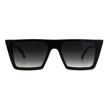 Futuristic Modern Womens Sunglasses Flat Top Rectangular Trapezoid Frame - £14.23 GBP