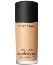 MAC Studio Fix Fluid SPF 15 Broad Spectrum 1.0 oz-Choose Shade-New in Box - $428.53 MXN