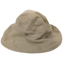 Womens Crushable Beige Sun Hat Scala Hiking Outdoor Beach Wide Brim Camping - $470.23 MXN