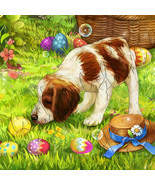Easter Puppy Clip Art - €2,17 EUR