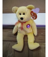  Beanie Baby Tradee 6-29-2000 Yellow Bear Plush Toy  - £4.72 GBP