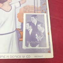 Follow The Swallow VTG 1924 Sheet Music Jerome Remick Jazz Detroit The Ritz Four - £7.02 GBP