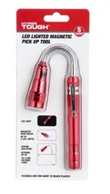 Hyper Tough Led Lighted Magnetic Pick-Up Tool, Extends Up To 22-1/4&quot; - £8.89 GBP