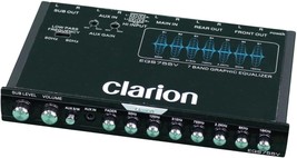 Clarion EQS755 7-Band Car Audio Graphic Equalizer w/Front 3.5mm Auxiliary Input - £77.84 GBP