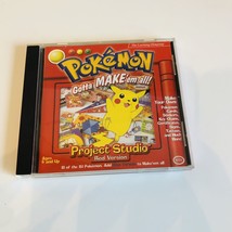 PC Game Pokemon Project Studio Red Version Manual Condition The Learning Company - £4.60 GBP