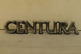 1977-1978 Chrysler “Centura” Fender Rear Header Panel Metal Script Emblem OEM - £20.63 GBP