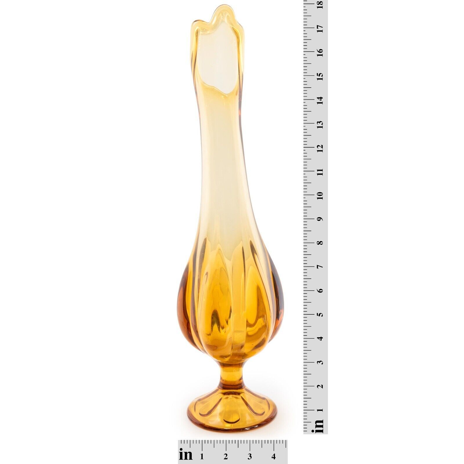 LE Smith Diamond Swung Glass Vase Item image 2