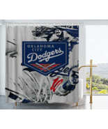Baseball Pacific Coast League Oklahoma City Dodgers Waterproof bathroom ... - £19.74 GBP+