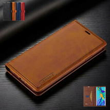 K6) Leather wallet FLIP MAGNETIC BACK cover Case for Huawei honor model - $53.42