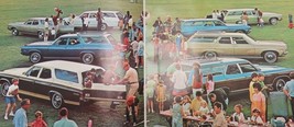 1970 Chevrolet Walk-in Wagons Color Brochure Vintage Dealership Showroom... - $94.08 MXN