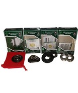 Lot Of 4 Hanayama Cast Puzzle Level 4-6 UFO, Dial, Labyrinth, And Infinity - $61.05 CAD