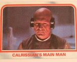 Vintage Empire Strikes Back Trading Card #80 Calrissian&#39;s Main Man - $1.97