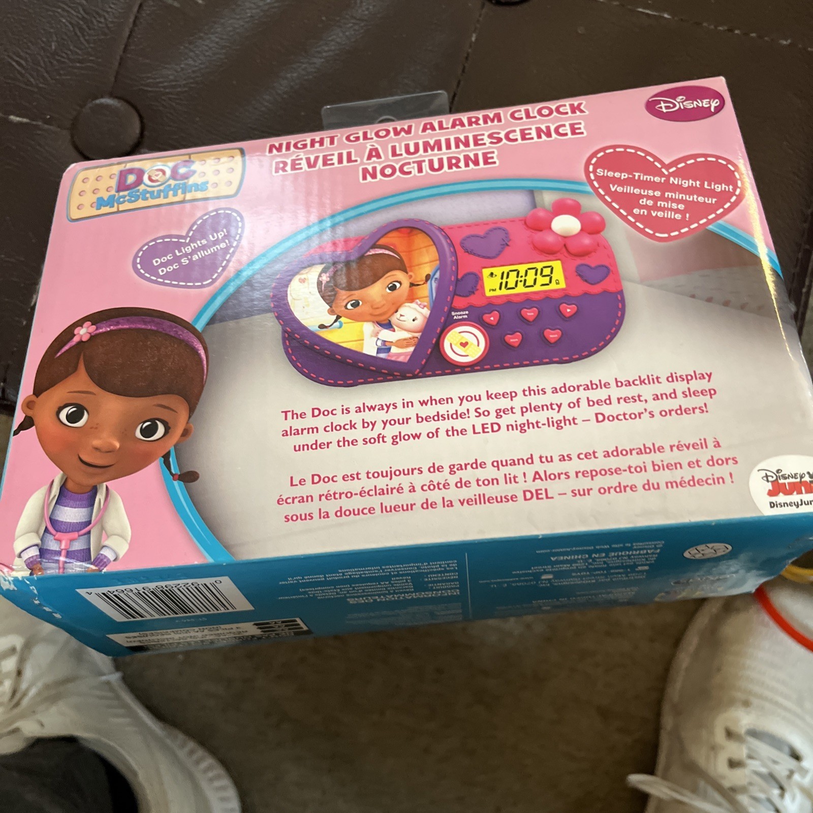 Doc Mcstuffins Disney Junior Digital Alarm Clock Rare - Clocks, Radios