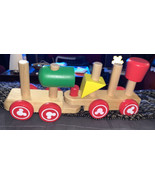 Melissa &amp; Doug Disney Mickey Mouse and Friends Wooden Stacking Train (14... - £17.01 GBP