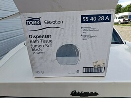 Jumbo Roll Bath Tissue Dispenser Black Tork 55 40 28A - $25.90