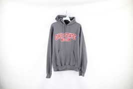 Vintage Champion Mens Small Faded Spell Out Ohio State University Hockey Hoodie - £46.70 GBP