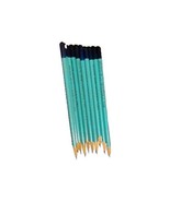 Lot of 10 Tupperware Pencils  Thin Home Parties Blue Sharpened Made in USA - $16.48