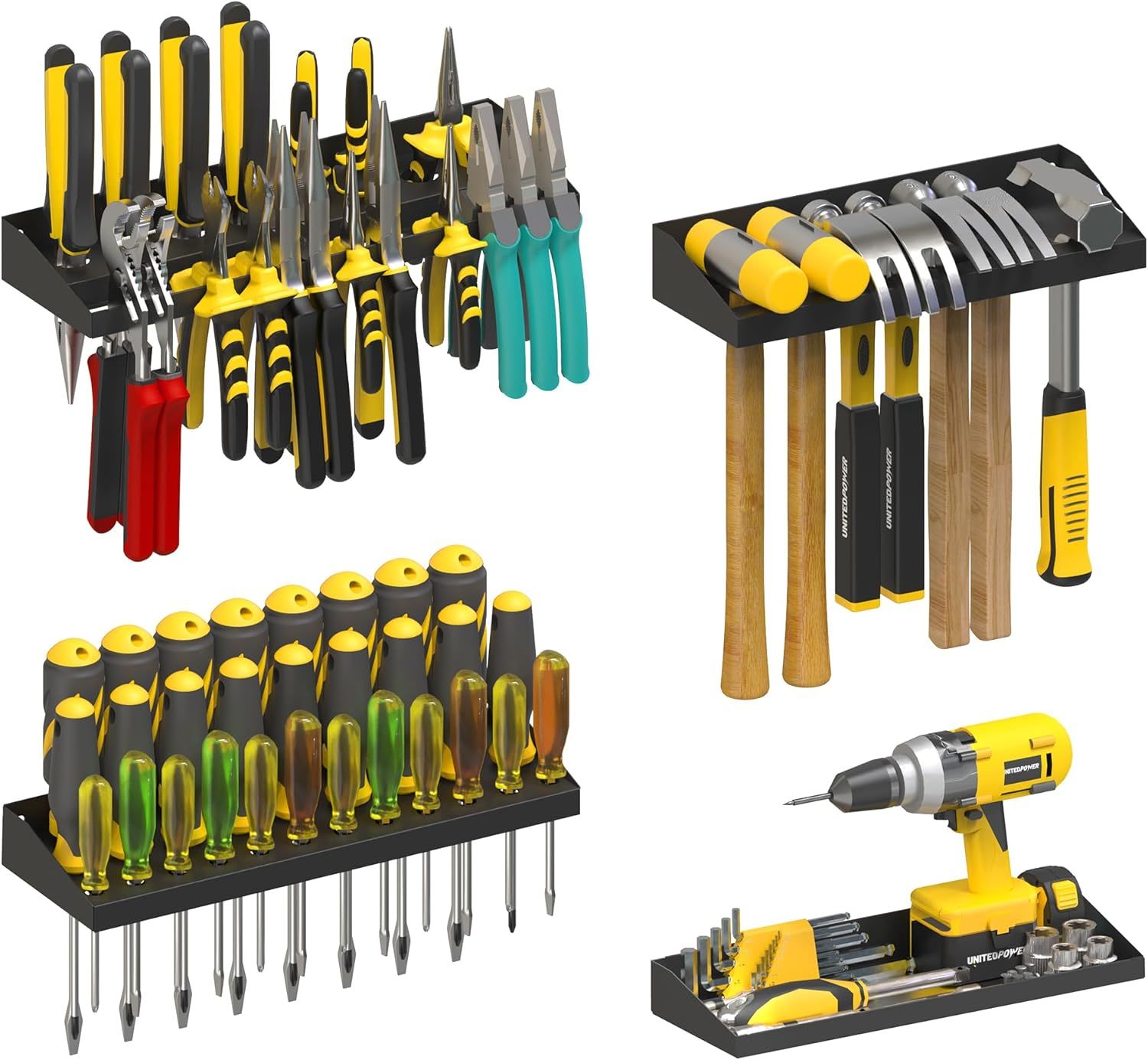 Wall Mount Hand Tool Storage Set, Screwdriver Organizer, Pliers Holder,,... - $61.95