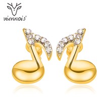 Viennois Korean Statement Crystal Statement Earrings For Women Cubic Zirconia Mu - £8.49 GBP