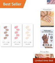Long-Lasting Waterproof Gel Nail Wraps - Easy Application for All Nail T... - $58.50
