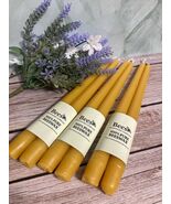 Pair of 10” Beeswax Taper Candles - 100% Pure Beeswax – Handmade, Elegan... - $10.00