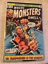 Where Monsters Dwell #38 (1975) 4.0 VG Stan Lee, Jack Kirby - £7.58 GBP