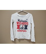 New Washington Wizards NBA Adidas Tip-Off L/S Size Small Womens White B830W - £10.63 GBP