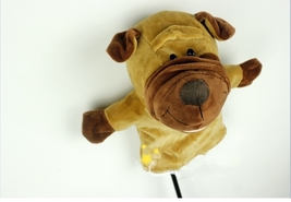 Golf Club Fairway Wood Head Cover Animal Pet Shar Pei Puppy Dog Cartoon - £11.05 GBP