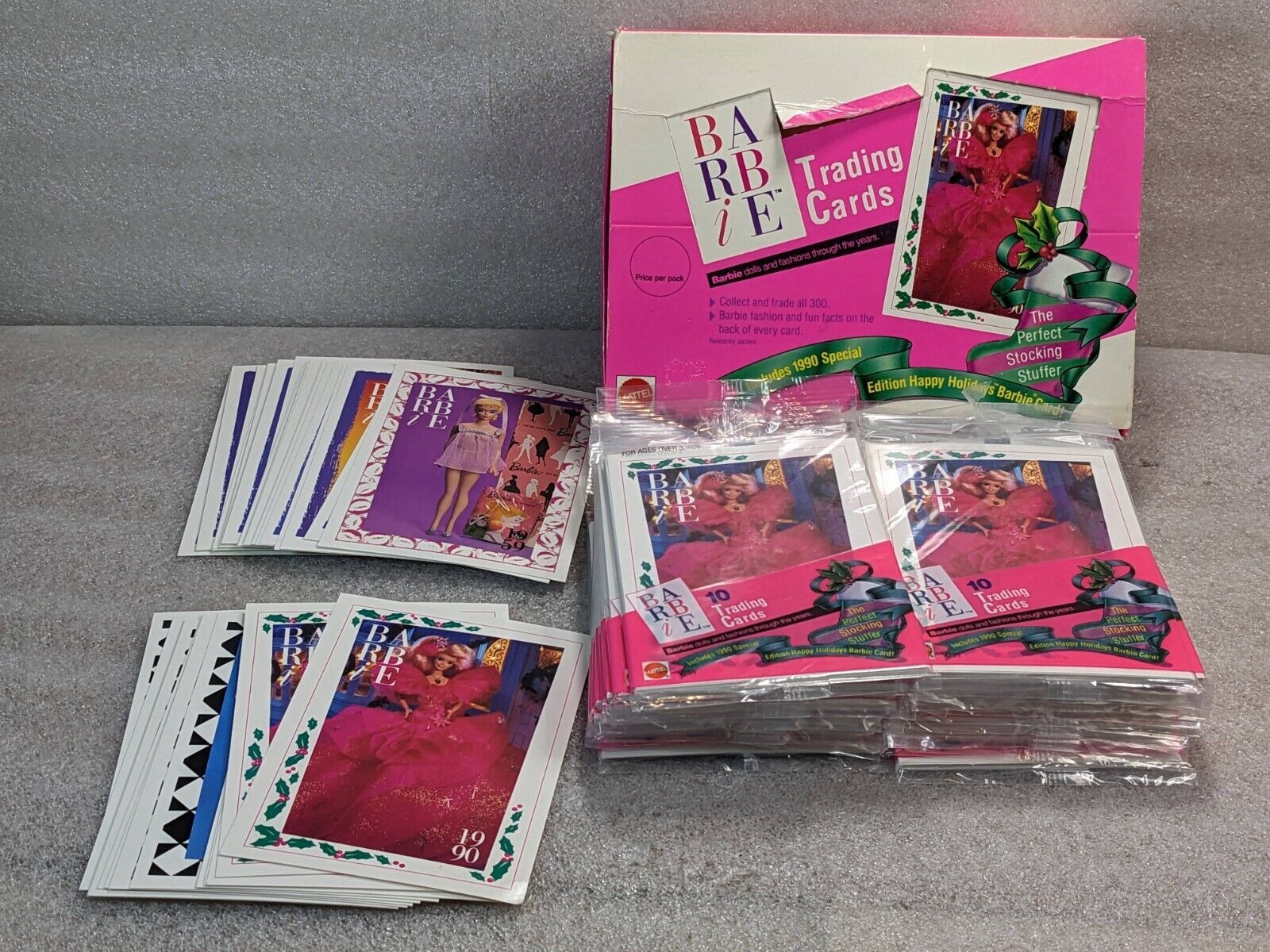 20 packs of 10 Vintage Barbie Trading Cards and 50 similar items