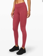 Lululemon Speed Up Tight *28&quot; Size 6 Chianti Side Pocket Workout Legging... - $32.99