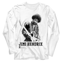 Jimi Hendrix Rock Legend Long Sleeve T Shirt Star Guitarist Album Concert Tour - £24.77 GBP+