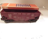 LIONELTRAINS 6456 MAROON LEHIGH VALLEY HOPPER- 0/027- L/N - REPL. BOX - W71 - £13.90 GBP