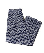APT 9 Womens Sz XL Long Casual Stretch Pants Elastic Waist Wide Legs ZigZag - €15,51 EUR