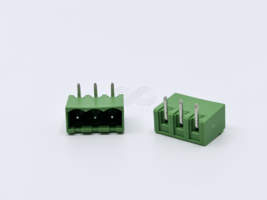 5PCS 5EHDRC-03P DINKLE Pluggable Terminal Block Header 3 Pos 5mm 300V 15A - $5.00