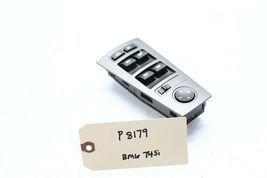 2002-2005 BMW 745i LI 760i E65 E66 FRONT DRIVER LEFT WINDOW CONTROL SWITCH P8179 image 2