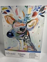 Jigsaw Puzzle 1000 Pieces COLORFUL Deer Fantasy Series - $17.80