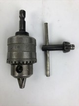 Vintage Jacobs Multi-Craft 3/8 (10mm) Cap. Drill Chuck with Key 3/8-24 THD.KG. - £16.07 GBP