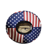 Great American Flag Print Straw Hat / One size /Men&#39;s - $375.47 MXN