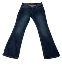 Old Navy Womens 10 S The Flirt Jeans 10 Short 29” Inseam Dark Wash Flare - £10.77 GBP