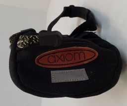 Axiom Black Nylon Bicycle Accessory Bag Zippered Storage Case - £11.84 GBP