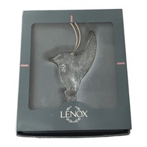 Lenox Crystal Hummingbird Ornament Vintage With Box Winter Greetings Chr... - $128.69