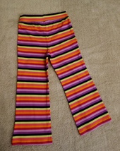 GIRLS 3T - Jumping Beans Multi Stripe Knit  Pants - £9.58 GBP