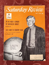 Saturday Review May 7 1960 Maurice Ewing Margaret Coit Stanley Burnshaw - £15.51 GBP