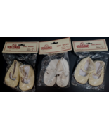 Set of 3 Tallinas Doll Shoes, Size 1 Style 002 and 74052 Vinyl - £15.59 GBP
