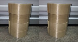 8 Rolls Filament Tape 2&quot; x 60 yds Reinforced Strapping Clear Heavy Duty Packing - £44.81 GBP